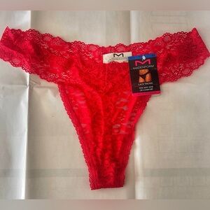 Maidenform Lace Thong - Red Hot🔥🔥